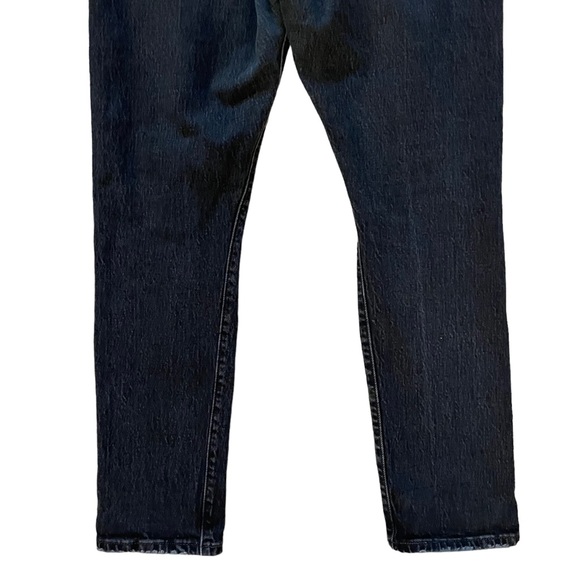 Levis Premium 501 Skinny Size 29 Wild Bunch Dark Wash Distressed Revolve - Picture 7 of 11